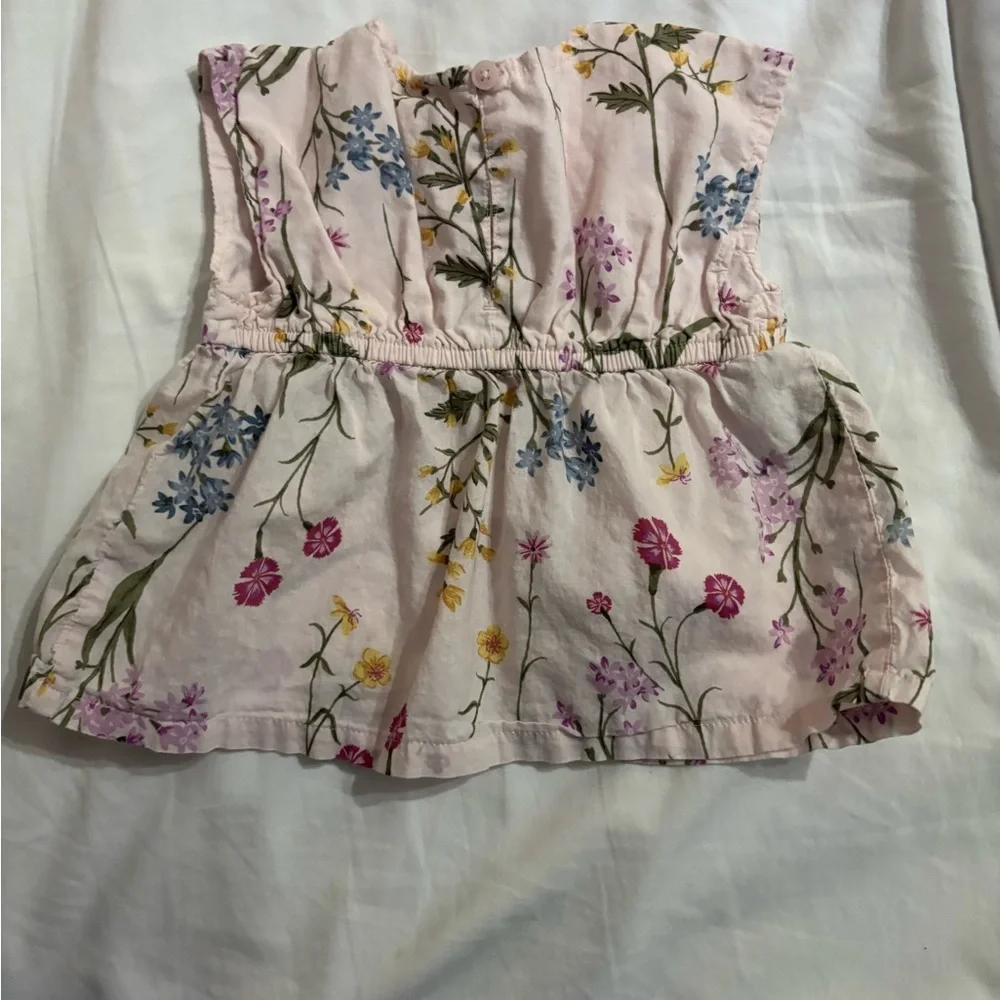 Floral Baby Dress with bloomers